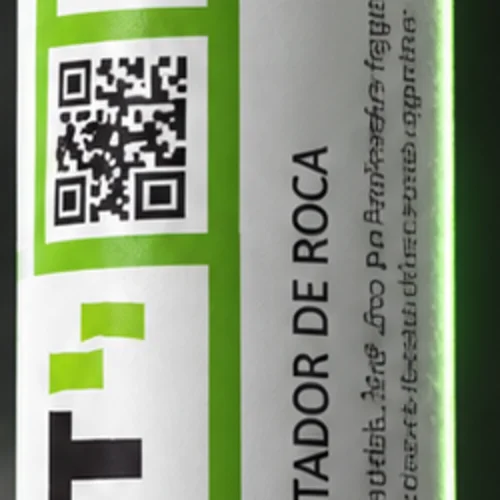 Código QR sobre la etiqueta